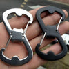 Outdoor Camping Equipment Survival Lock Carabiner Ring Hooks Safety